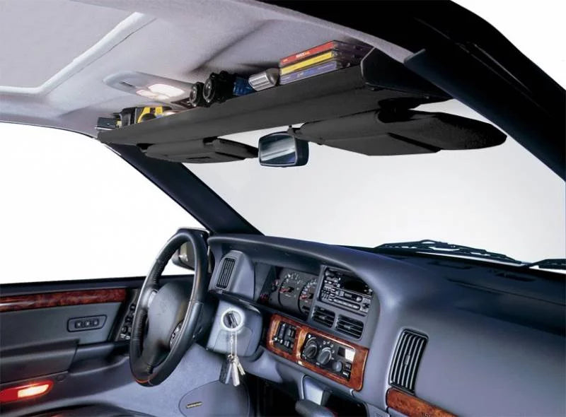 VDP 2000-2006 Fits Chevrolet Silverado Suburban Tahoe Fits GMC Yukon Suburban PU Reg Ext Overhead Storage Shelf It Black SH1117