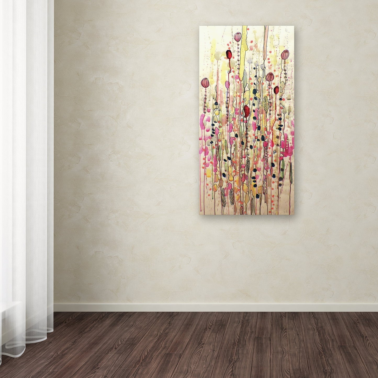 Trademark Fine Art "Samsara" Canvas Art by Sylvie Demers