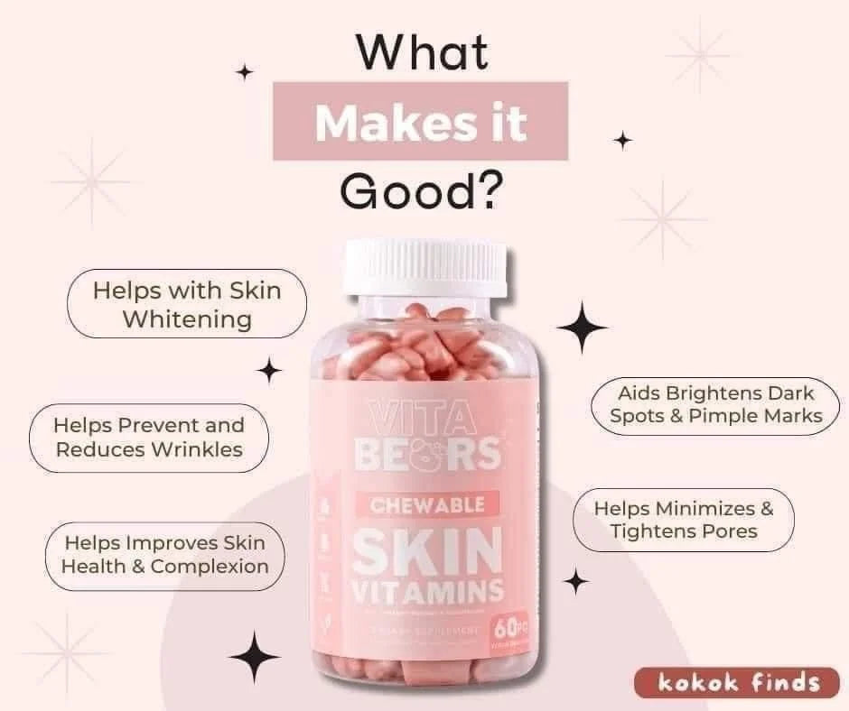 VitaBears FLAWLESS GLOW & SKIN Vitamin Duo