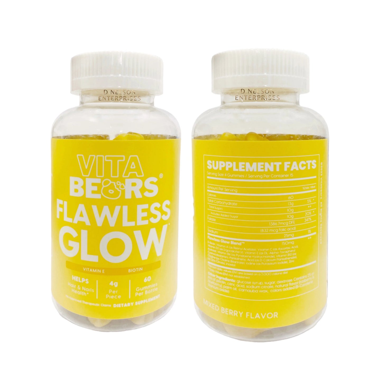 VitaBears FLAWLESS GLOW & SKIN Vitamin Duo