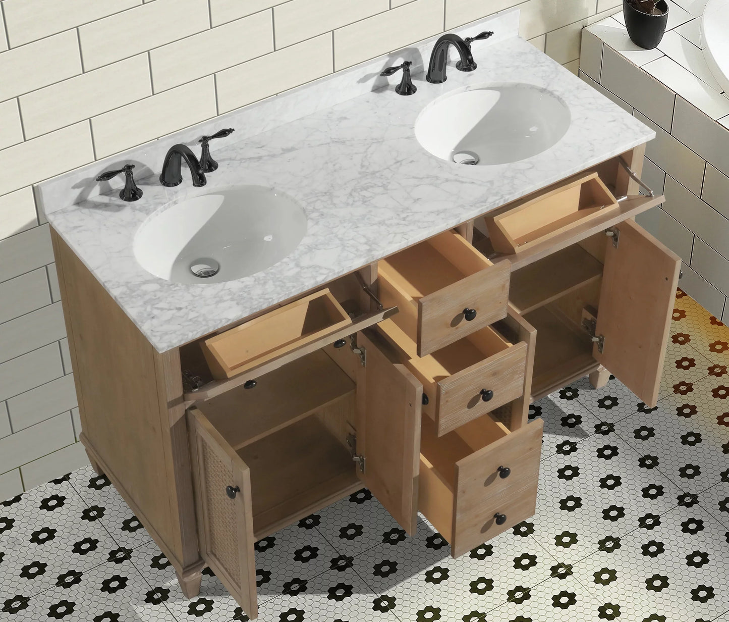 Annie 55 Bathroom Vanity ed Fir