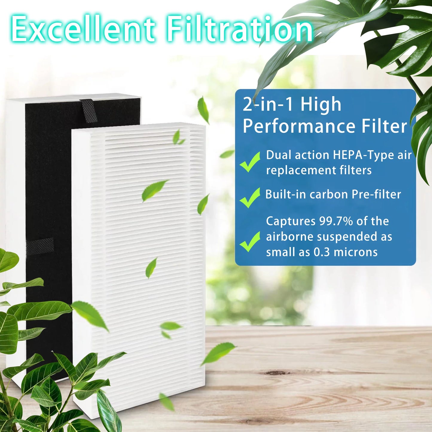 AMI PARTS FRF102B Air Purifier Febreze Air Purify Filter Honeywell U Filter HHT270W HHT290W