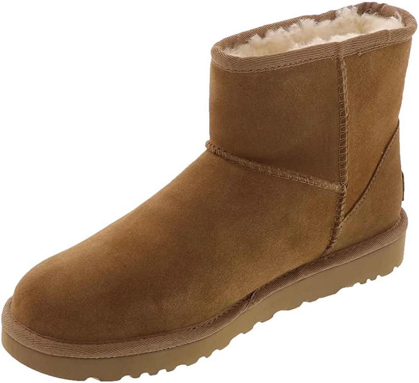 UGG Women's Classic Mini Side Logo Ii Boots CHESTNUT