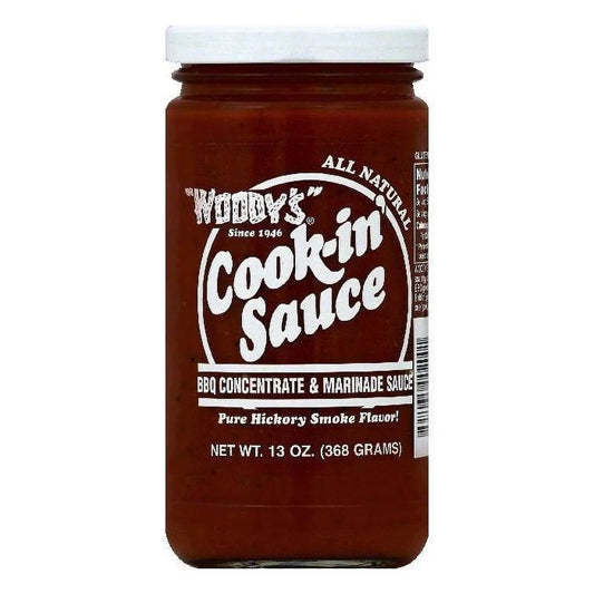 Woodys BBQ Concentrate & Marinade Sauce, 13 OZ (Pack of 6)