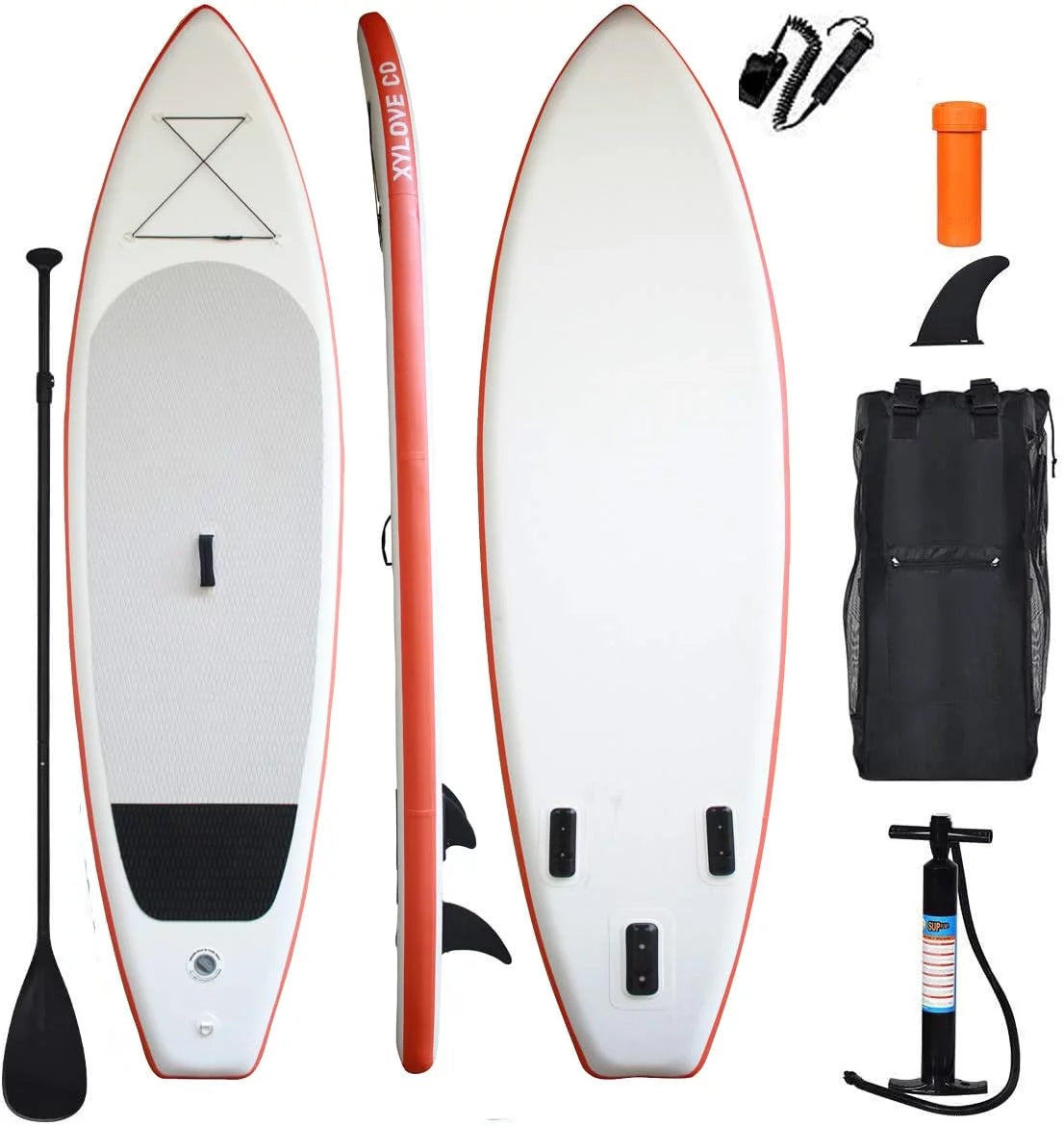 XYLOVE CO 11'33"6" SUP All Skill Levels Stand Up Paddle Board and Accessories Package