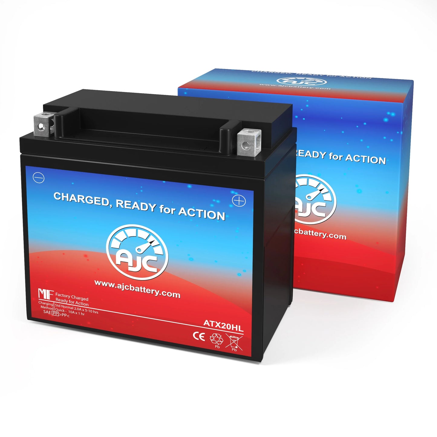 AJC Battery with Kawasaki (Jet Ski) JT900 STS 900 900CC Personal Watercraft Replacement Battery (1997-2005)