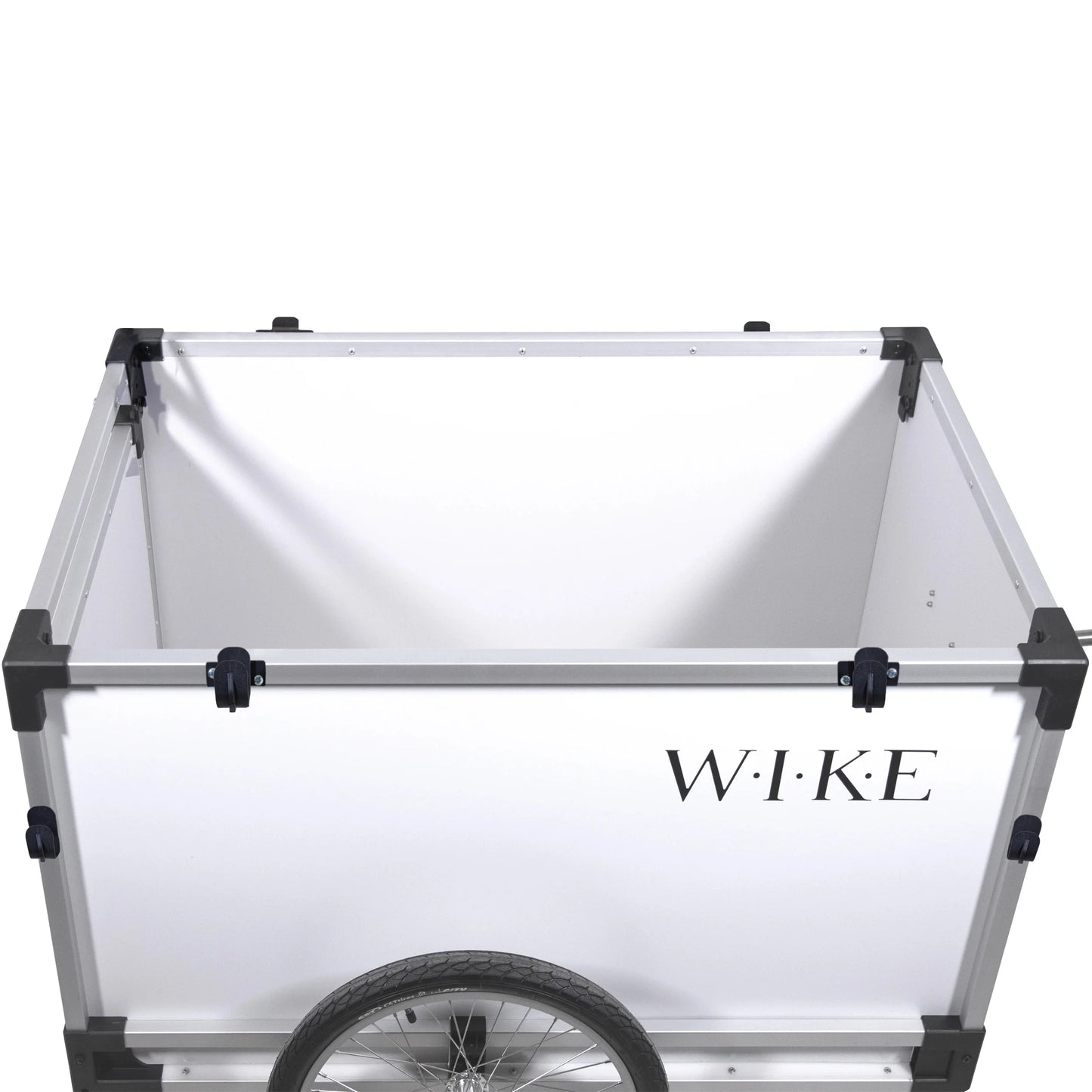 Wike Aluminum Landscaping Utility Cargo Bike Trailer