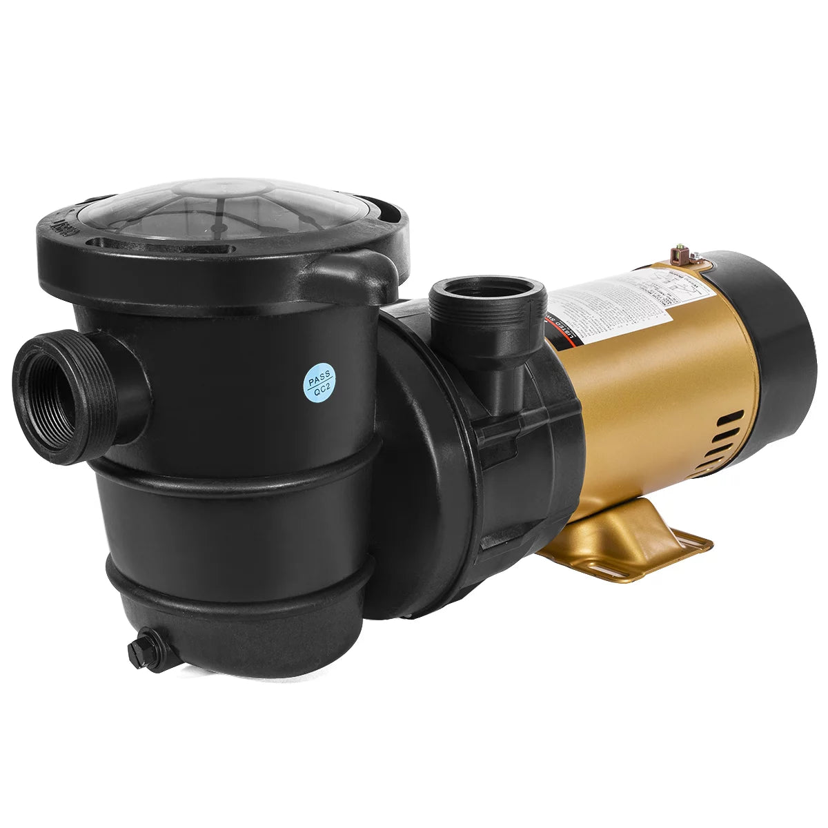 XtremepowerUS 1.5HP High Flow Variable 2-Speed Swimming Pool Pump Energy Efficient Above-Ground Pool Spa Pump