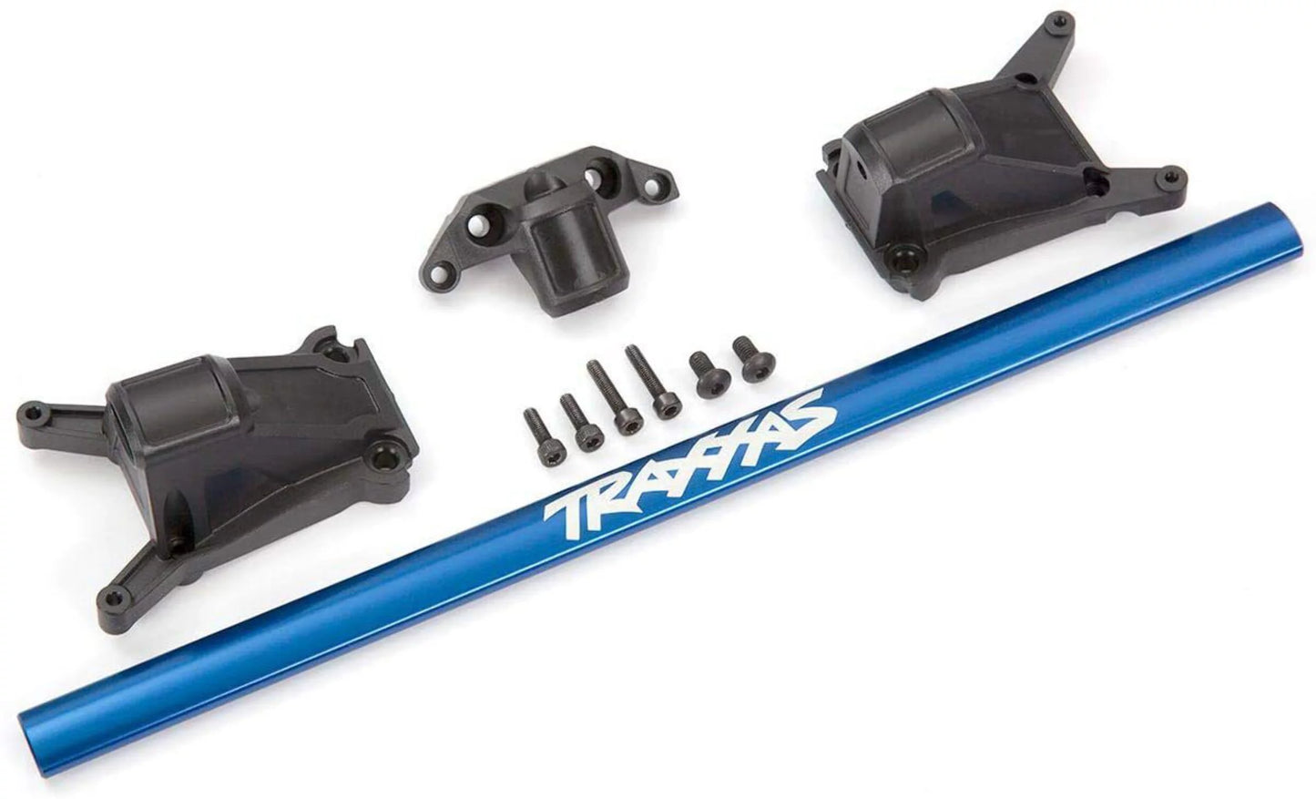 Traxxas 6730X - Aluminum Chassis Brace Kit, Heavy Duty, Blue