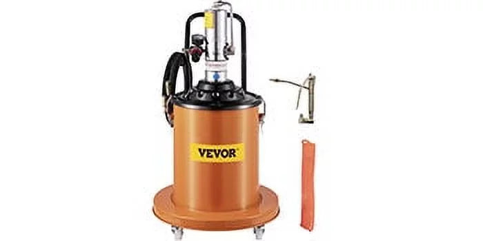 VEVOR 5 Gallon Air Pneumatic Compressed Grease Pump Injector High Pressure Filler