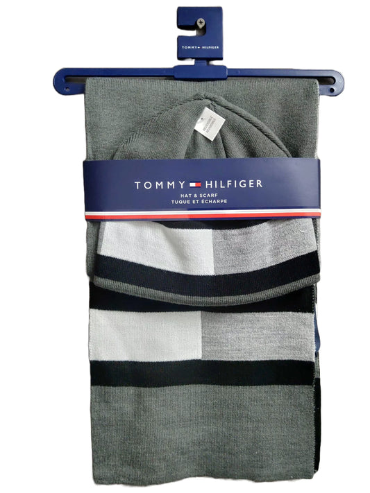 Tommy Hilfiger Hat & Scarf Set