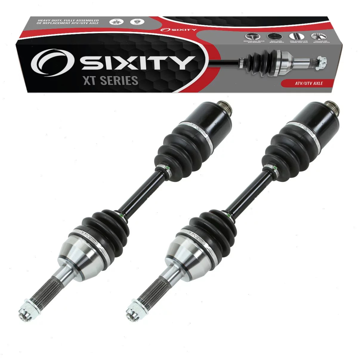 2 pc Sixity XT Rear Left Right Axle Suitable with Can-Am Renegade 800R 2015 - EFI 4X4