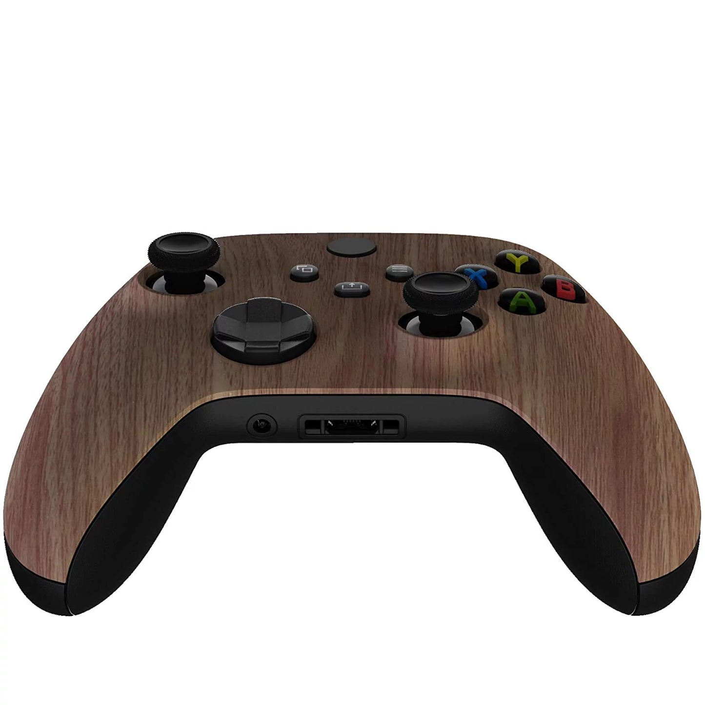 Xbox Custom Modded Rapid Fire Controller - Includes Largest Variety of Modes - Master Mod - Woodgrain Soft Touch (Wood)