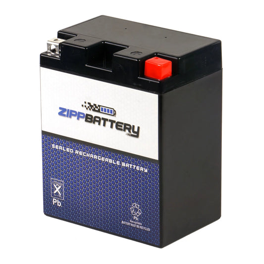 Zipp Battery YTX14AHL-BS (14AHL-BS 12 Volt,12 Ah, 210 CCA) Motorcycle Battery Suzuki 1100cc Gsx-r1100 1990