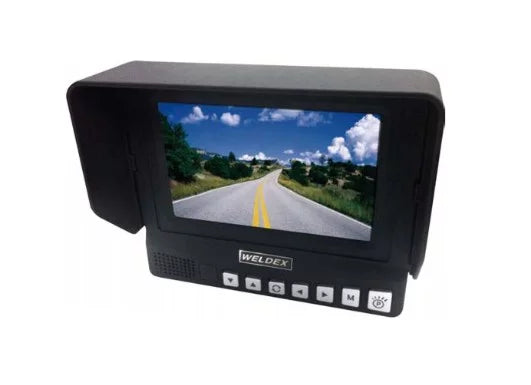 WDRV-8464M, 8" 4-Camera Input Color LCD Back Up Monitor