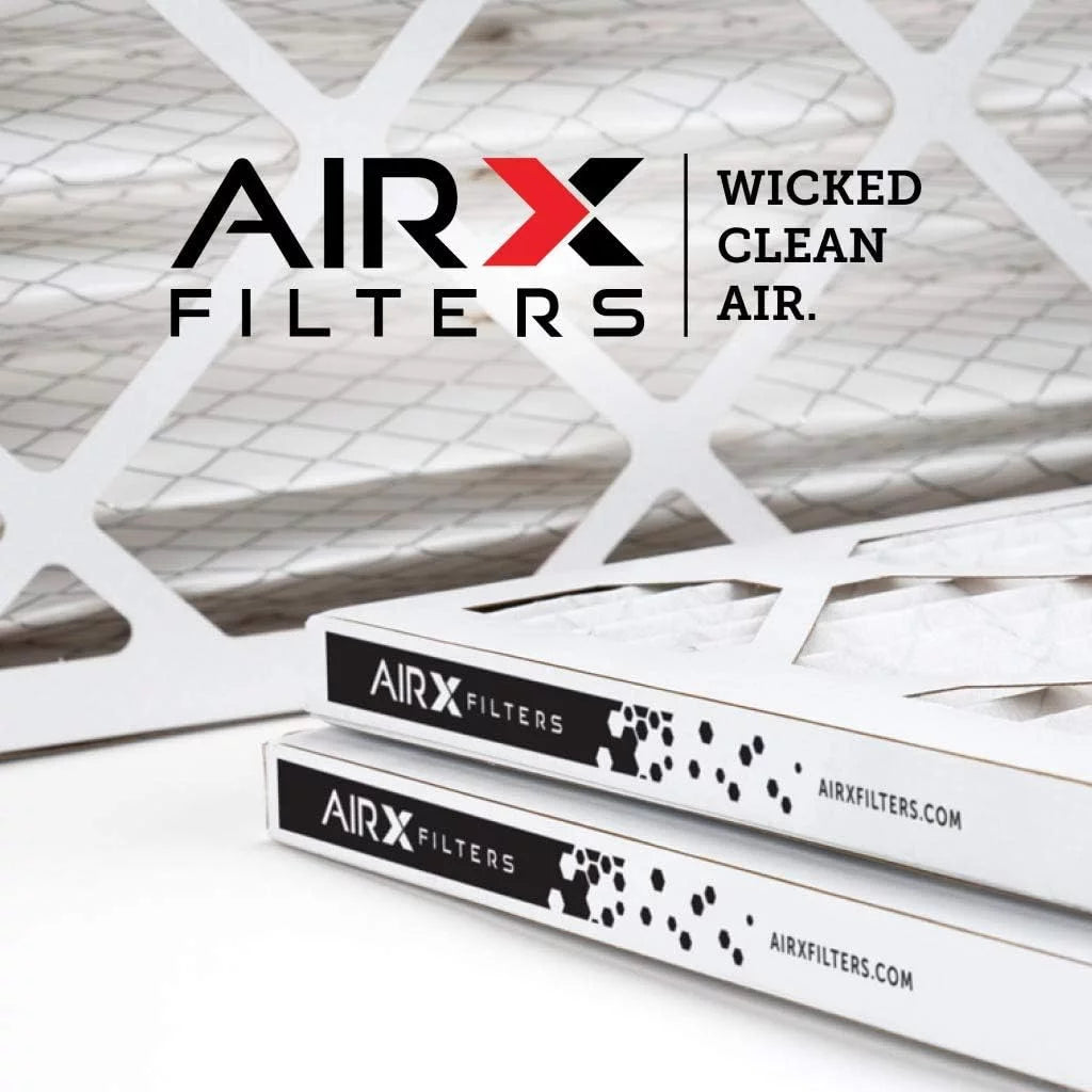 16X20x1 Air Filter MERV 8 Pleated HV Furne Air Filter, Dust 12-Pk, Made In The