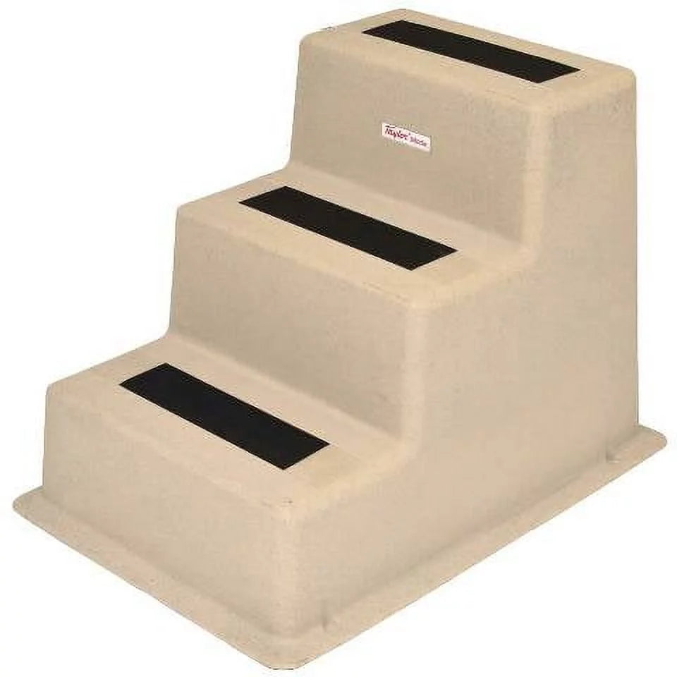 Taylor Made Watercraft Dock Step 44300 | Triple Tread Sandstone Polyethylene