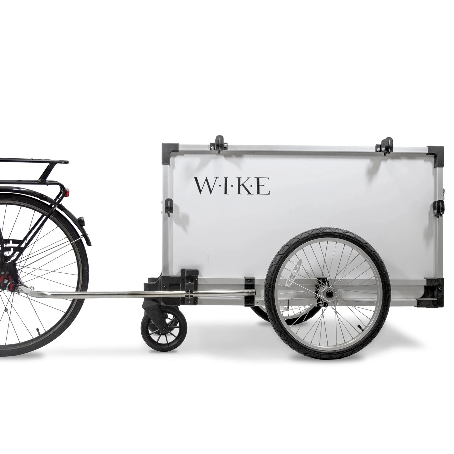 Wike Aluminum Landscaping Utility Cargo Bike Trailer