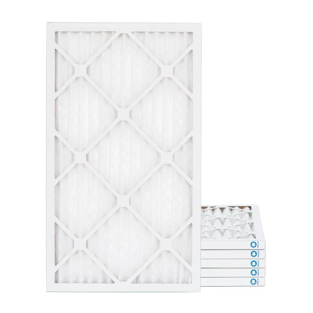 12x25x1 MERV 11, MPR 1000 Pleated AC Furnace 1" Air Filters by Pamlico. Quantity 6. Actual Size: 11-1/2 x 24-1/2 x 3/4