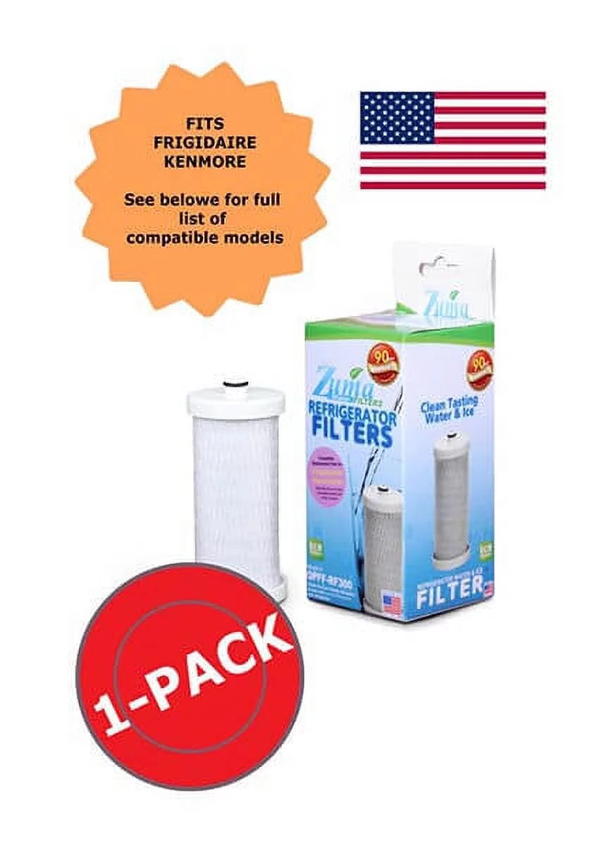 ZUMA Brand , Water and Ice Filter , Model # OPFF-RF300 , with Frigidaire® NGRG-2000 - 1502 - Made in U.S.A.