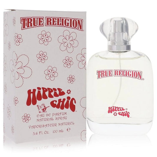 True Religion Hippie Chic by True Religion Eau De Parfum Spray 3.4 oz Women Pack of 4