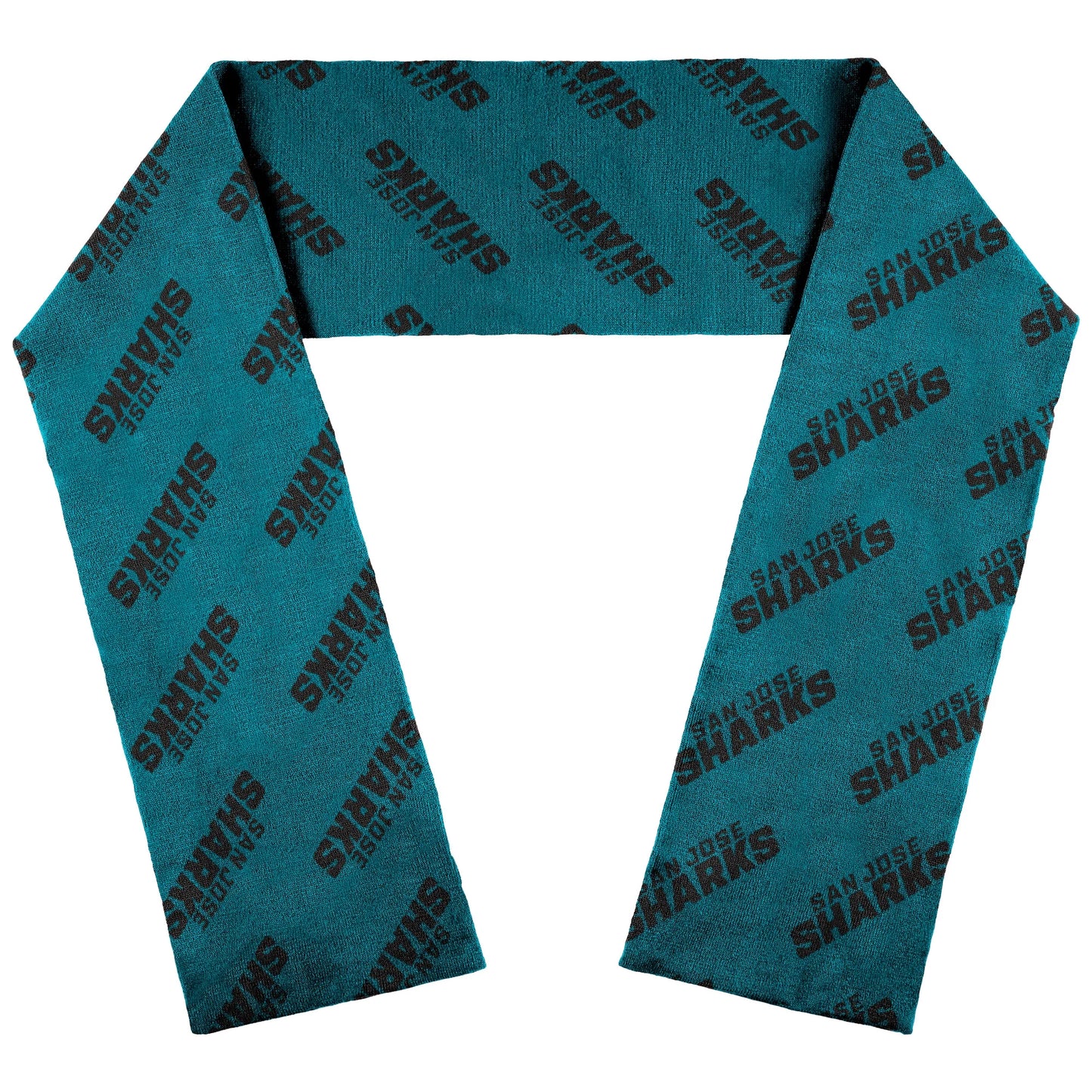 WEAR by Erin Andrews San Jose Sharks Team Wordmark Scarf