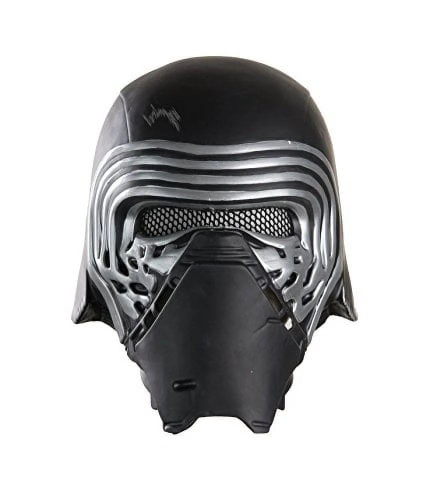 Star Wars Kylo Ren Black Plastic Halloween Costume Mask, Adult