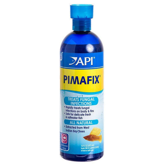 API PimaFix Antifungal Fish Remedy [Aquarium, Medications FW & SW] 16 oz Bottle (Treats 946 Gallons)