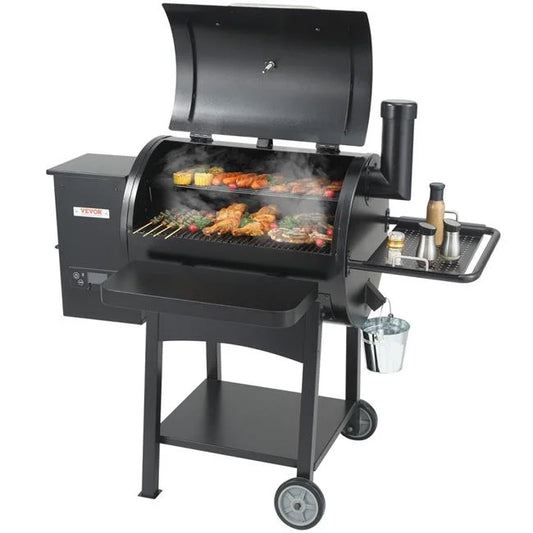 VEVOR 53" Heavy Duty Charcoal Grill BBQ Portable Grill with Cart Outdoor Cooking