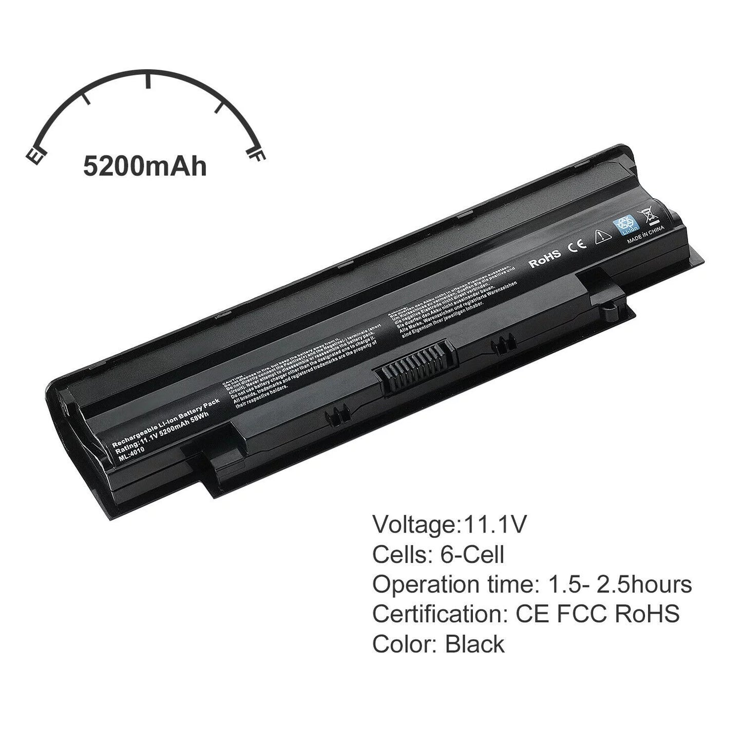 0YXVK2 Battery Dell Inspiron M5030 N5110 N5050 N4010 N7110 M411R M4040 YXVK2