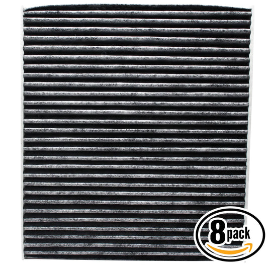 8-Pack Replacement Cabin Air Filter 2009 Kia RONDO L4 2.4L 2359cc Car/Automotive - Activated Carbon, ACF-10709