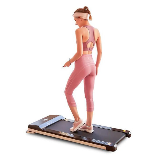 Walking Pad Treadmill Under Desk Home Office Fitness & Mini Portable Treadmill with App Remote Control