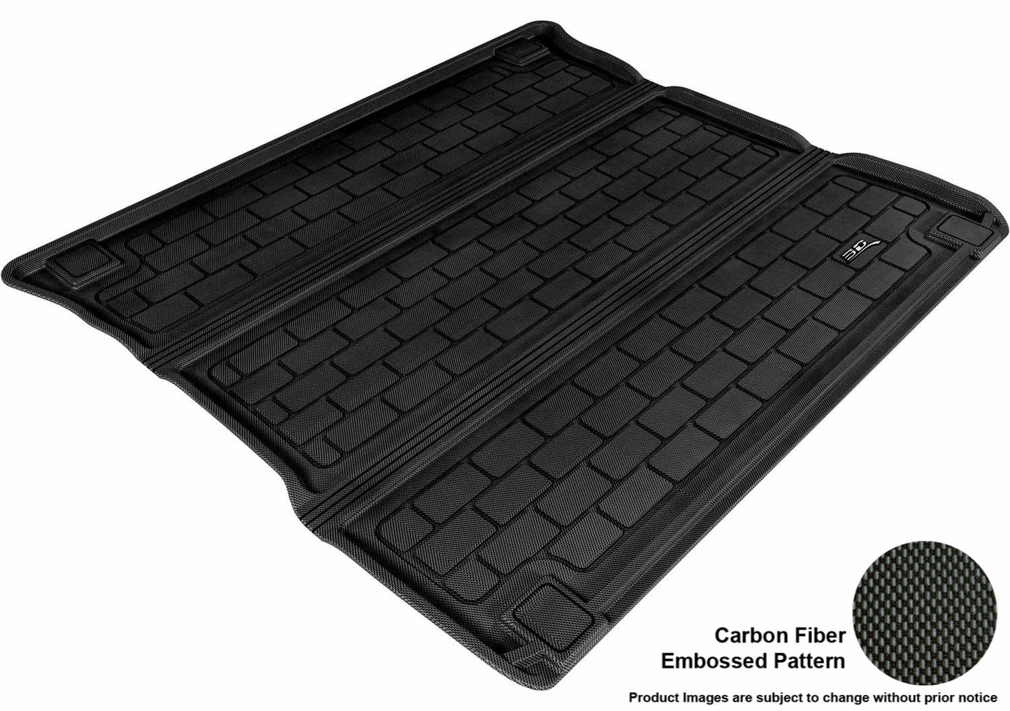 3D MAXpider KAGU Cargo Liner (BLACK) Matching with JEEP GRAND CHEROKEE (WK) 2011-2022 - Cargo Liner