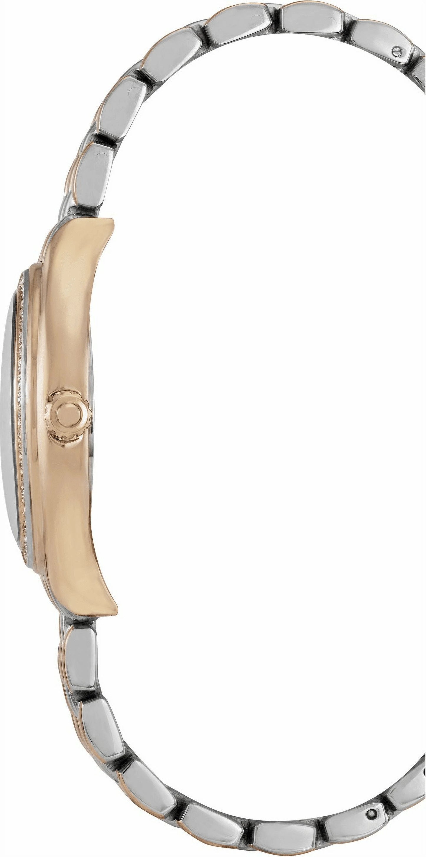 Women's BCBGMAXAZRIA Two Tone silver Gold Mother of pearl BCBG Watch BG50999007