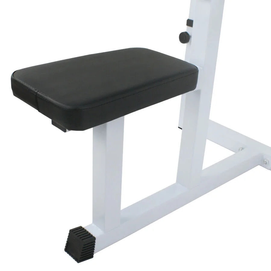 Adjustable Arm Curl Weight Bench Muscle Strength Training