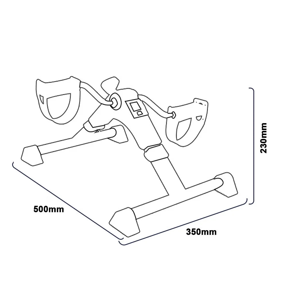 Walmeck Stair Stepper, Home Compact Size Rehabilitation Machine Leg and Upper,Body Training