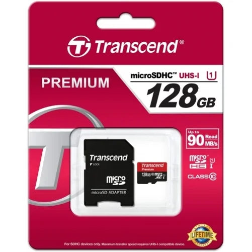 Transcend 128GB Memory Card Moto G Power (2022) Phone - High Speed MicroSD Class 10 MicroSDXC G6A With Motorola Moto G Power (2022)