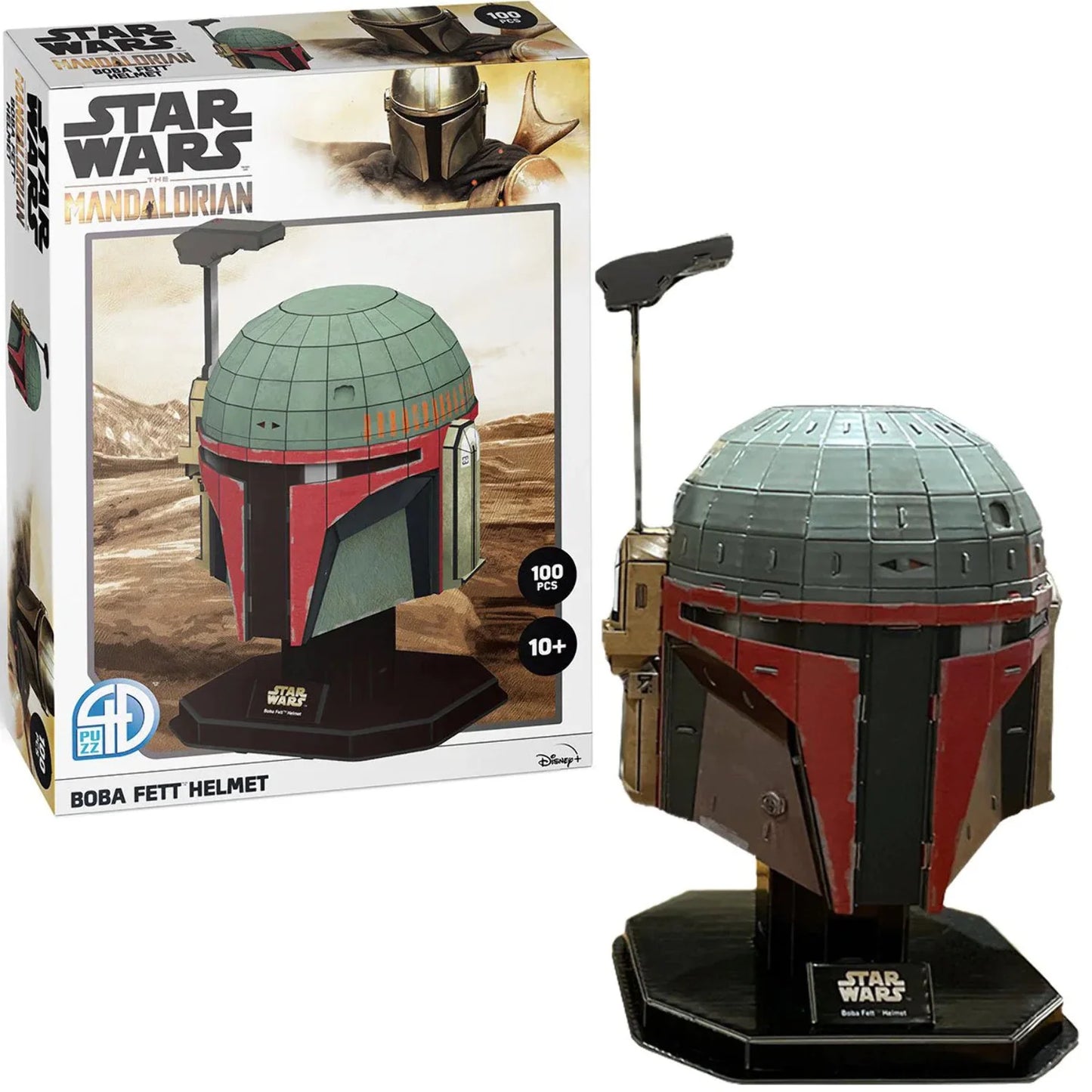 4D Cityscape Star Wars 3D Paper Model Kits (Mandalorian Boba Fett Helmet)