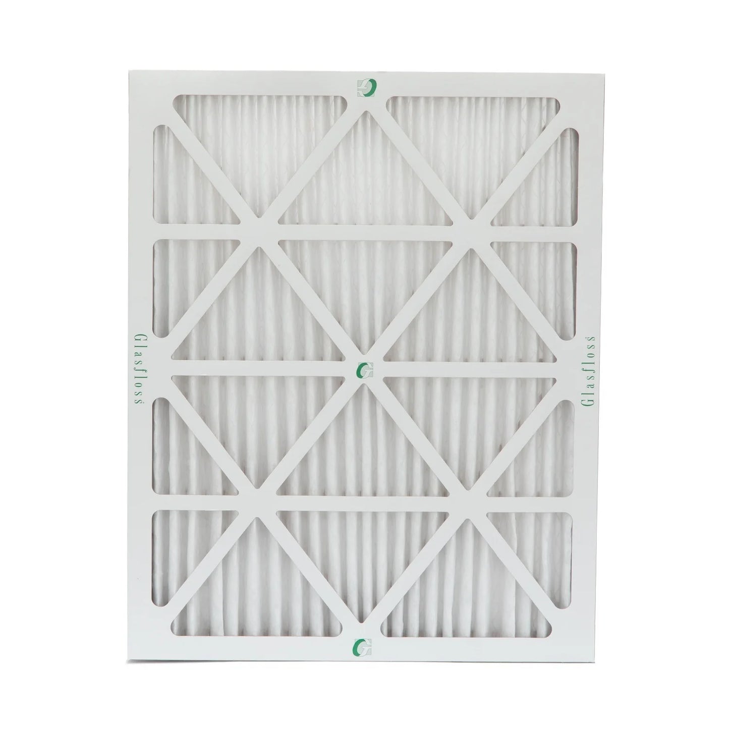 18x24x2 MERV 10 Pleated HVAC Air Filters by Glasfloss. ( Quantity 5 ) Exact Size: 17-1/2 x 23-1/2 x 1-3/4