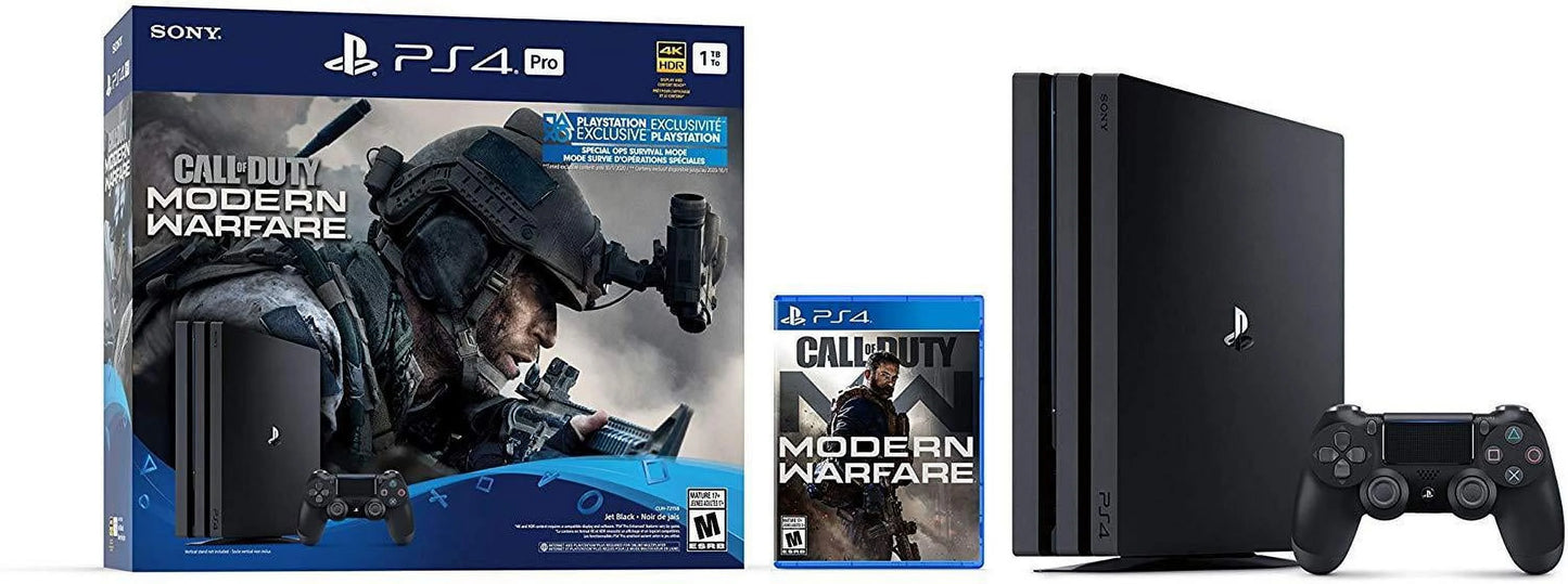 1TB PlayStation 4 Pro Call of Duty Modern Warfare (2019) System Bundle [Sony]