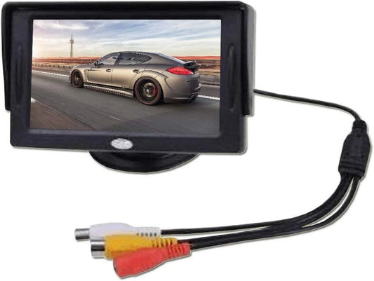 4.3 Inch LCD TFT Rearview Monitor Screen Car Backup Camera