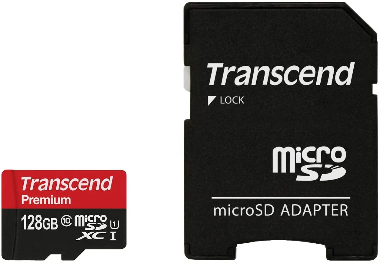 Transcend 128GB Memory Card Moto G Power (2022) Phone - High Speed MicroSD Class 10 MicroSDXC G6A With Motorola Moto G Power (2022)