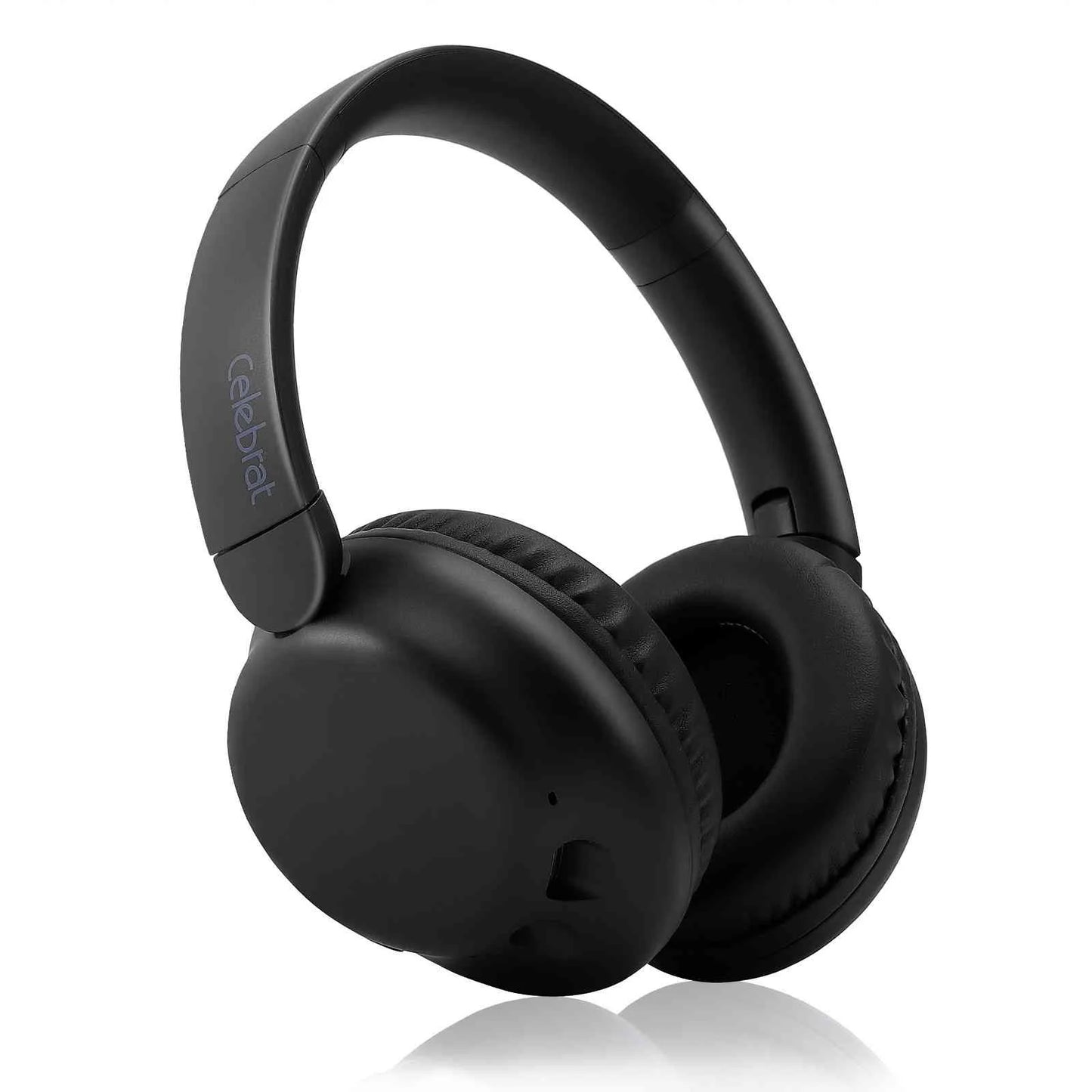 UrbanX Perfect Comt 955 II Overhead Wireless Bluetooth Headphones For Infinix Smart 5 (India) Noise-Cancelling, with – Black