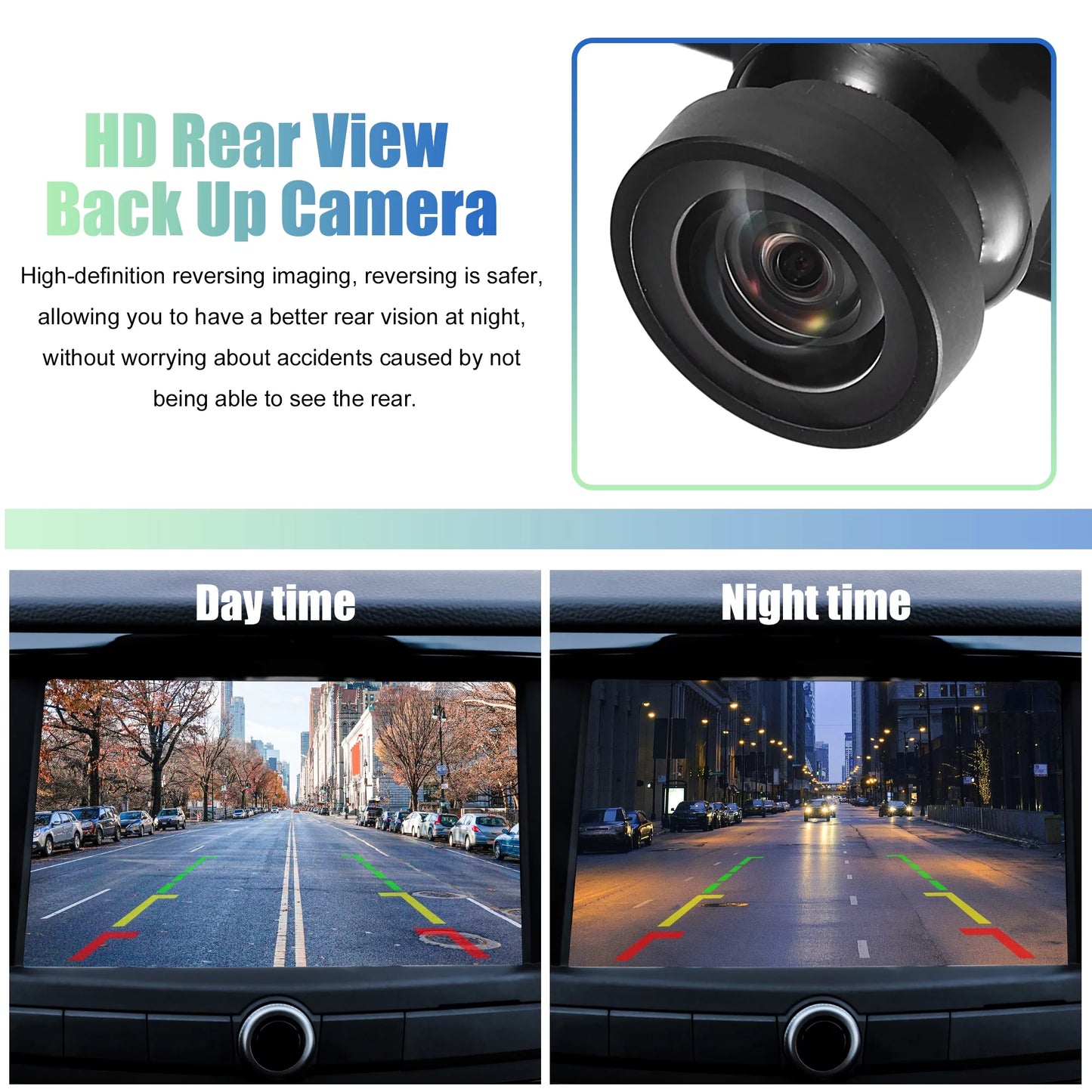 Unique Bargains Car Rear View Camera Back Up Camera Rear Park Assist Reverse Camera Ford Transit-150 Transit-250