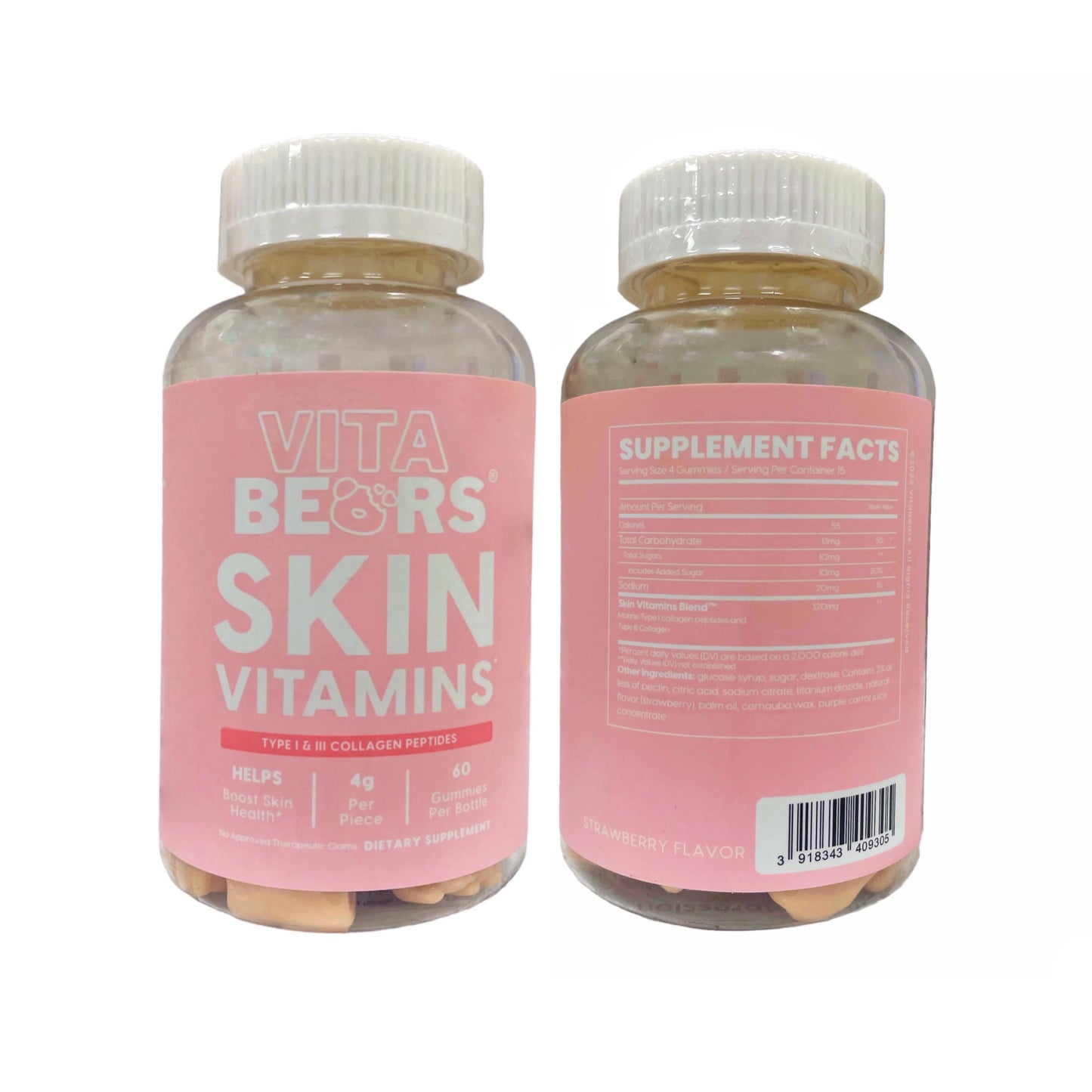 VitaBears FLAWLESS GLOW & SKIN Vitamin Duo