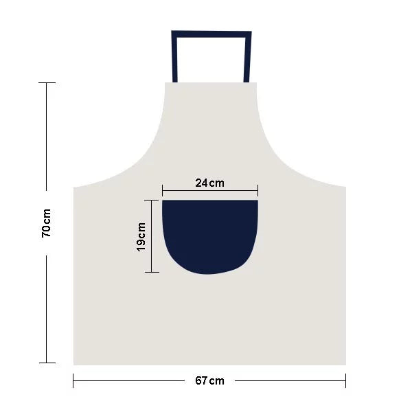 Universe Alien Monster Cyclops Alien Apron Adjustable Bib Cotton Linen BBQ Kitchen Pocket Pinae