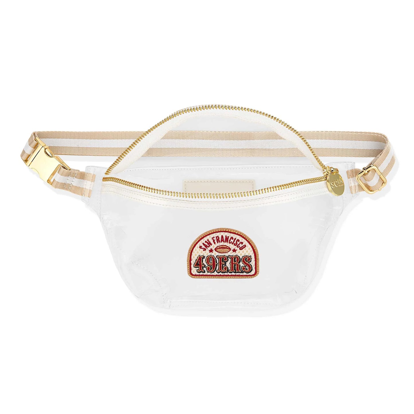 Stoney Clover San Francisco 49ers Stadium Clear Fanny Pack