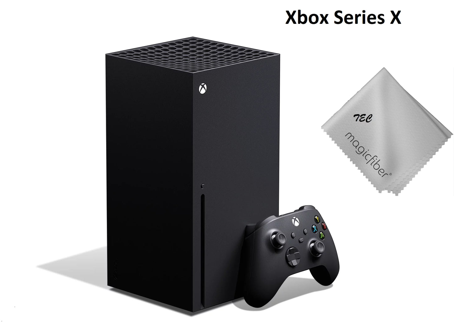 TEC Newest Microsoft- Xbox -Series- -X- Gaming Console - 1TB SSD Black With 3-Month Game Pass Bundle