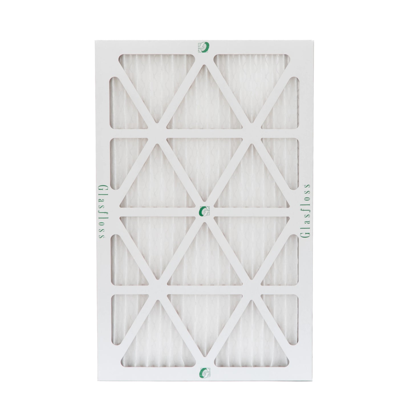 6 Pack of 20x30x1 MERV 10 Pleated Air Filters by Glasfloss. Actual Size: 19-5/8 x 29-5/8 x 7/8