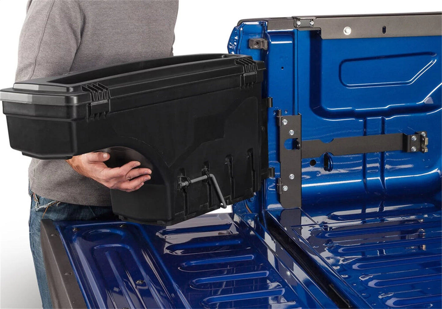 Wrap By RealTruck SwingCase Truck Bed Storage Box | SC503D | Fits 2022 - 2023 Nissan Frontier Drivers Side